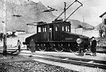 Ganz AC electric locomotive prototype (1901 Valtellina, Italy)