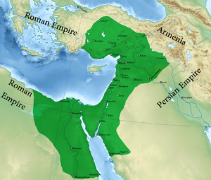 Пальмирское царство в 271 году