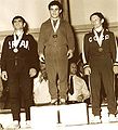 Rahim Aliabadi, is former Iranian wrestler and winner of silver medal in 1972 Summer Olympics.