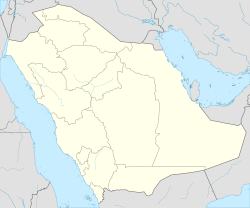 Mekanska džamija na karti Saudijske Arabije