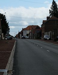 The main road of Baralle