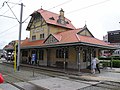 La stazione tranviaria di De Haan