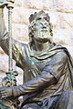 大卫王雕像，位于耶路撒冷锡安山。根据聖經和塔納赫記載，大卫王将都城迁到耶路撒冷，又能征善战、颇有作为，开创了以色列历史的“黄金时代”