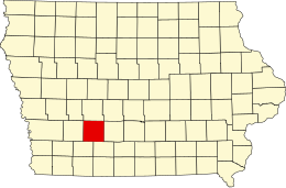 Contea di Adair (Iowa) – Mappa