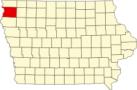 Localisation de Comté de Sioux
