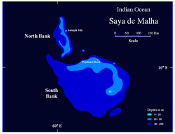 Map of Saya de Malha