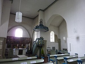 Interieur van deze kerk