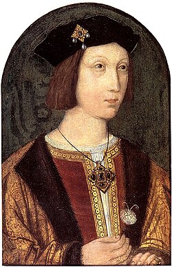 Артур, принц Уэльский. Портрет работы неизвестного художника англо-фламандской школы, ок. 1500 года[1][2]