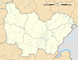 Soirans is located in Bourgogne-Franche-Comté