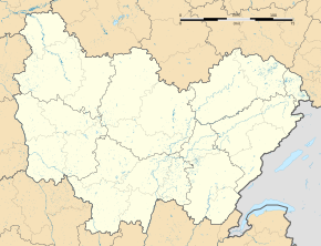 Бургиньон-ле-Море на карте