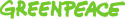 Logo of Greenpeace.