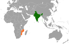 Inde et Mozambique