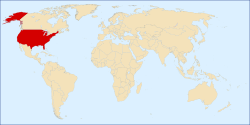 Localización de Estados Unidos