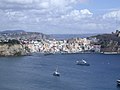 Harbor of Corricella, Procida Island (view from Cape Pizzaco)