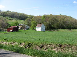 A farm in Jackson Township