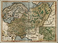 Карта Східної Європи, Меркатор, 1595