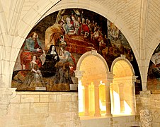 La dormition de la Vierge.