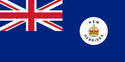 Флаг английской администрации Новых Гебрид 20 октября 1906 — 1953