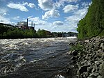 Kvarnsvedens pappersbruk och kraftstation i Borlänge