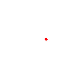 Map of Texas highlighting Lavaca County