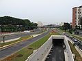 Paya Lebar Expressway under construction