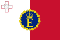 Dronningens personlige flag for Malta (1964–1974)