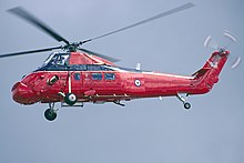 A Westland Wessex HCC.4 of the Queens Flight seen in July 1993