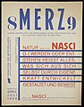 Merz-lehti 1924, layout: El Lissitzky