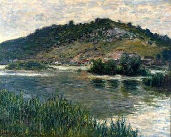 Claude Monet, Paysage à Port-Villez, 1883.