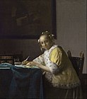 Յան Վերմեեր, «Նամակ գրող աղջիկը»