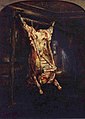 El buey desollado, Rembrandt, 1655.