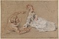 А. Ватто. «Пара на галявині», бл. 1716 р. Національна галерея мистецтва, Вашингтон