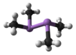 Ball and stick model of cacodyl