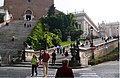 La cordonata del Campidoglio e la Basilica dell'Aracoeli