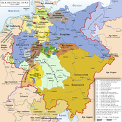 خريطة الاتحاد الألماني