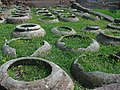 Orci infossati a Ostia Antica.