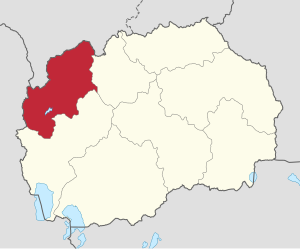 Положский регион на карте