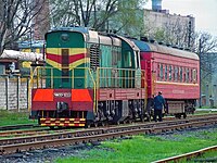 ЧМЭ3-3222, станция Бэлць-Ораш (Молдова)