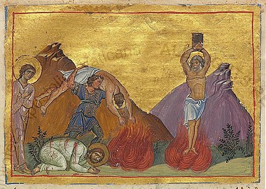 Hieromartyrs Carpus, Papylus, Agathadorus and Agathonica, at Pergamus.