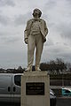 Statue de Gustave Flaubert.