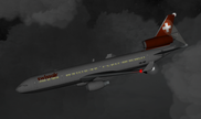 CG render of McDonnell Douglas MD-11 HB-IWF