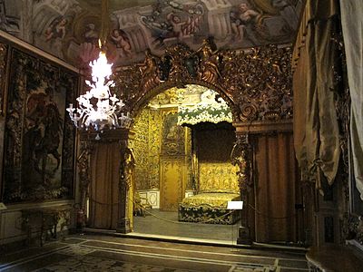 Alcova di palazzo Mansi a Lucca