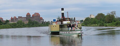 Raddampfer Pillnitz auf der Elbe