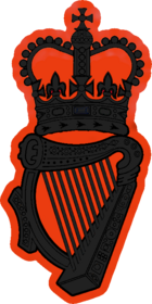 Cap Badge of the RUC from 1970 onwards.