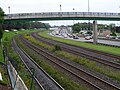 View east from Sunnyside Avenue, 2008 of the old railway station area.