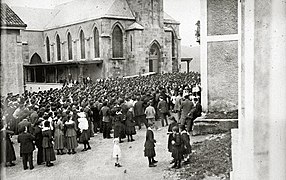 Eliza berriaren inaugurazioaren ospakizuna. 1917.