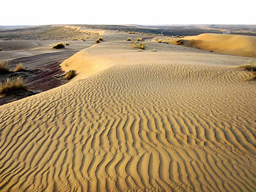 Türkmenistan'ın büyük bölümü Karakum Çölü ile kaplıdır