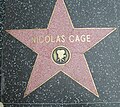 Estrela de Nicolas Cage.