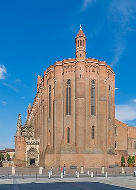 Le chevet de la cathédrale.