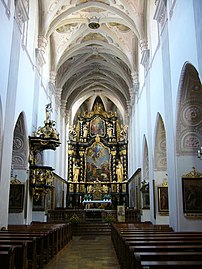 Maître-autel de l'église Notre-Dame à Seitenstetten.